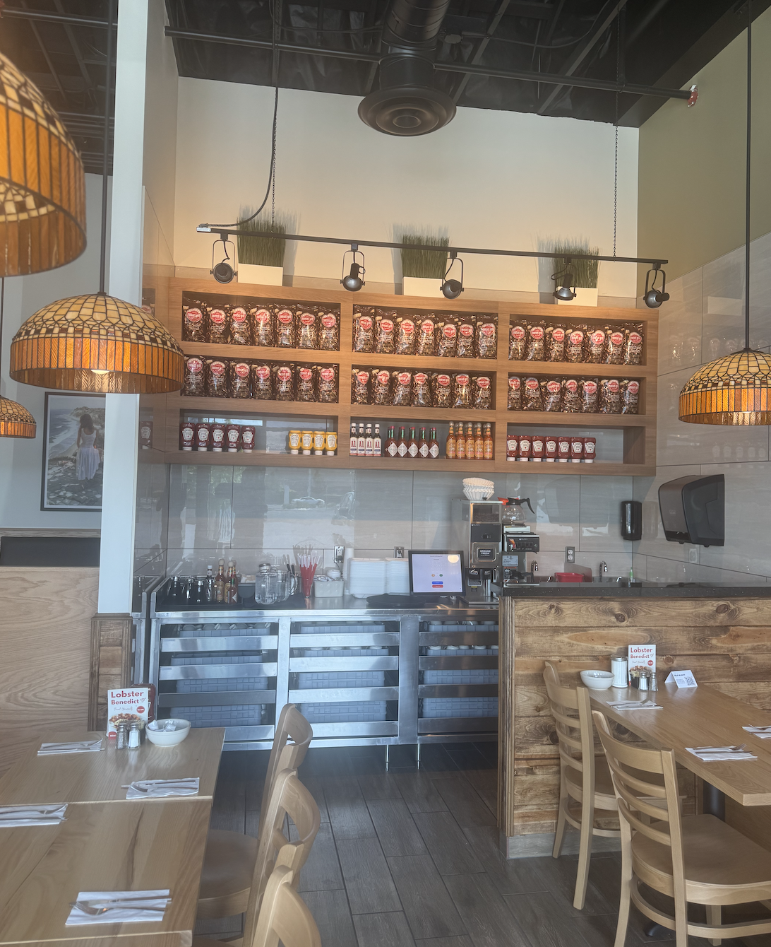 Sunset Grill counter